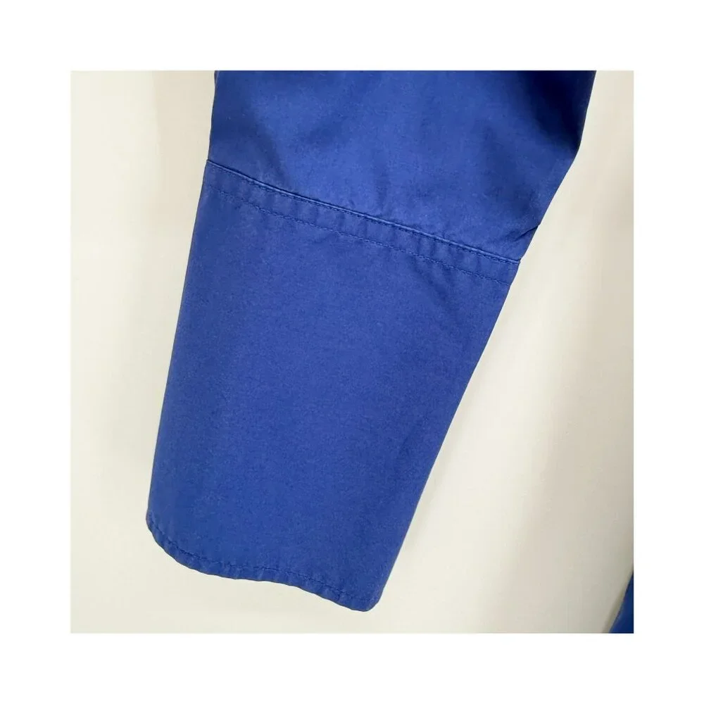 Co. Midi Length Blue Poplin Dress Size: XS - Picture 7 of 15